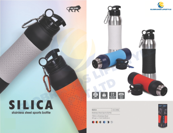 SILICA Stainless Steel Sports Bottle