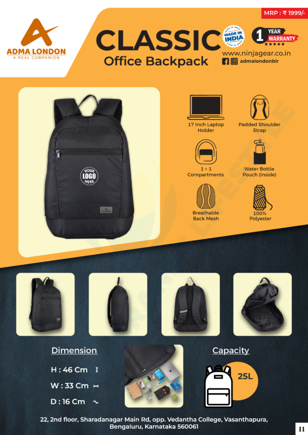 AL – Classic – Backpack 25L